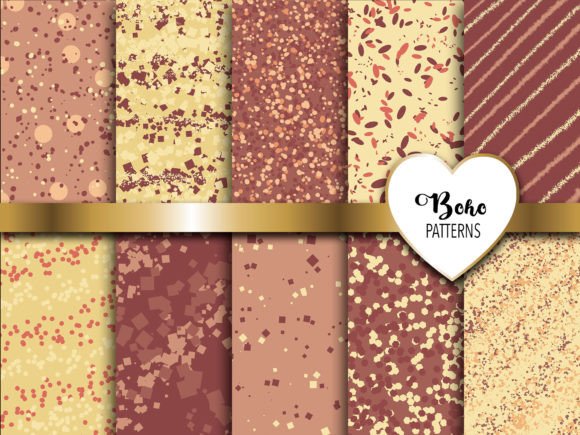Download Earthy Colors Digital Paper Collection - Collection Collection