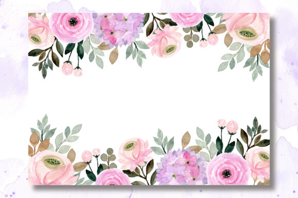 Download Digital Clipart Floral Watercolor Part.3 - Floral Collection